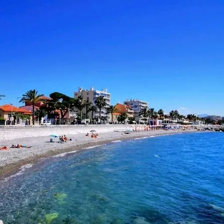 Cocon Marin 4 Studio Proche Mer Parking Wifi Cagnes-sur-Mer Exterior photo